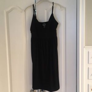 Black knit sundress